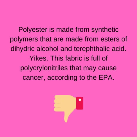 Avoid Polyester - it takes from 20 to 200 years to breakdown - Picture 8 of 10